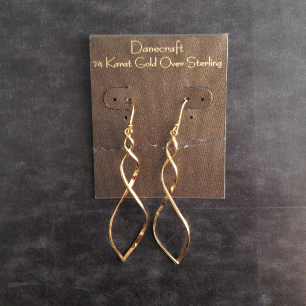 24k Gold plated earrings